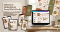 Influencer Media Kits & Brand Pitch Decks