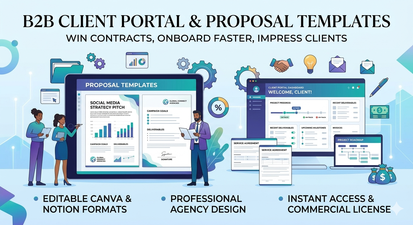 The Premium B2B Client Onboarding & Proposal Vault